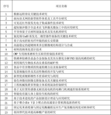 2004年天津市科技发展计划预算项目 新型有机活性材料的研发与产业化前景